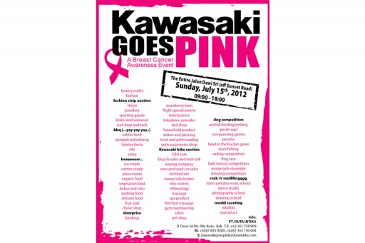 Kawasaki Goes Pink